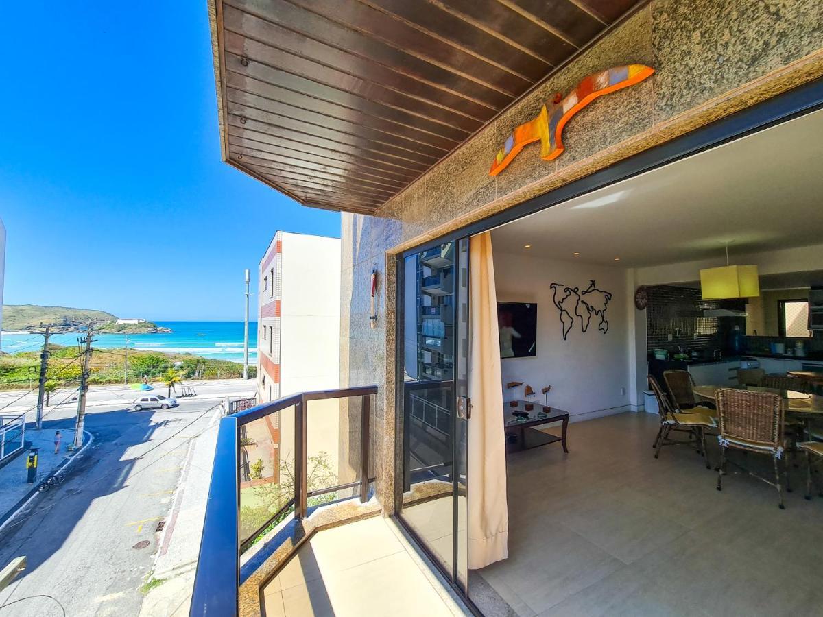 Apartamento Pe Na Areia - Praia Do Forte Cabo Frio Exteriör bild
